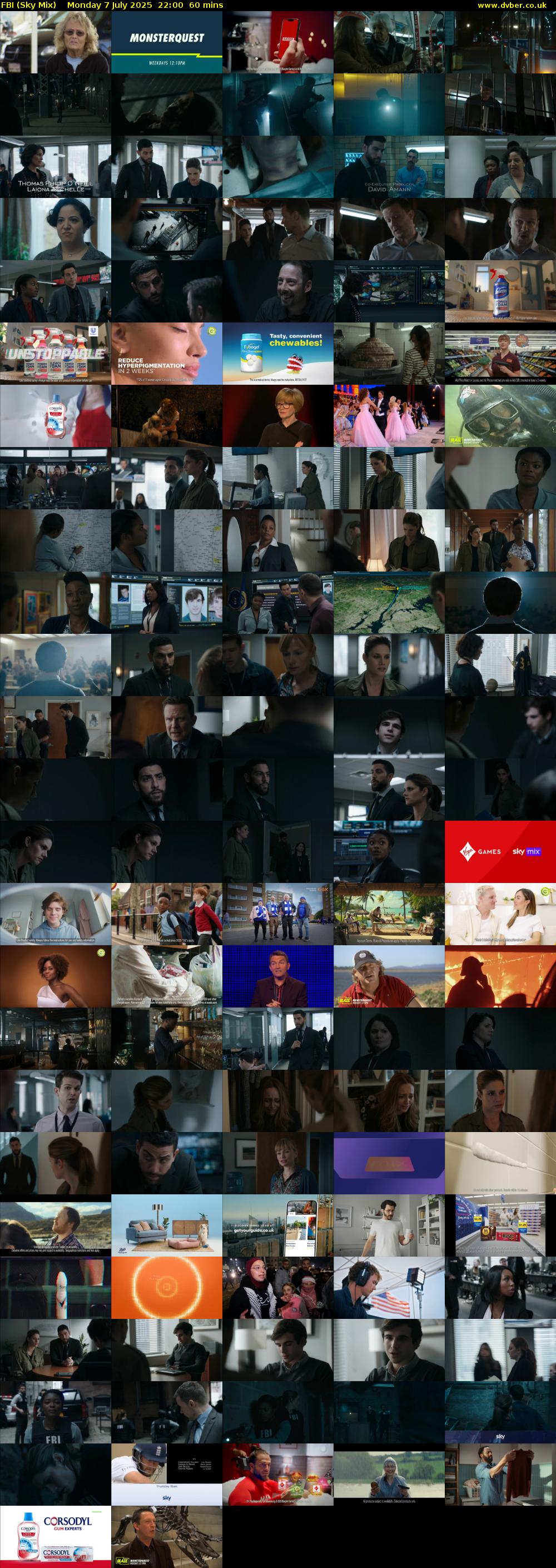 FBI (Sky Mix) Monday 7 July 2025 22:00 - 23:00
