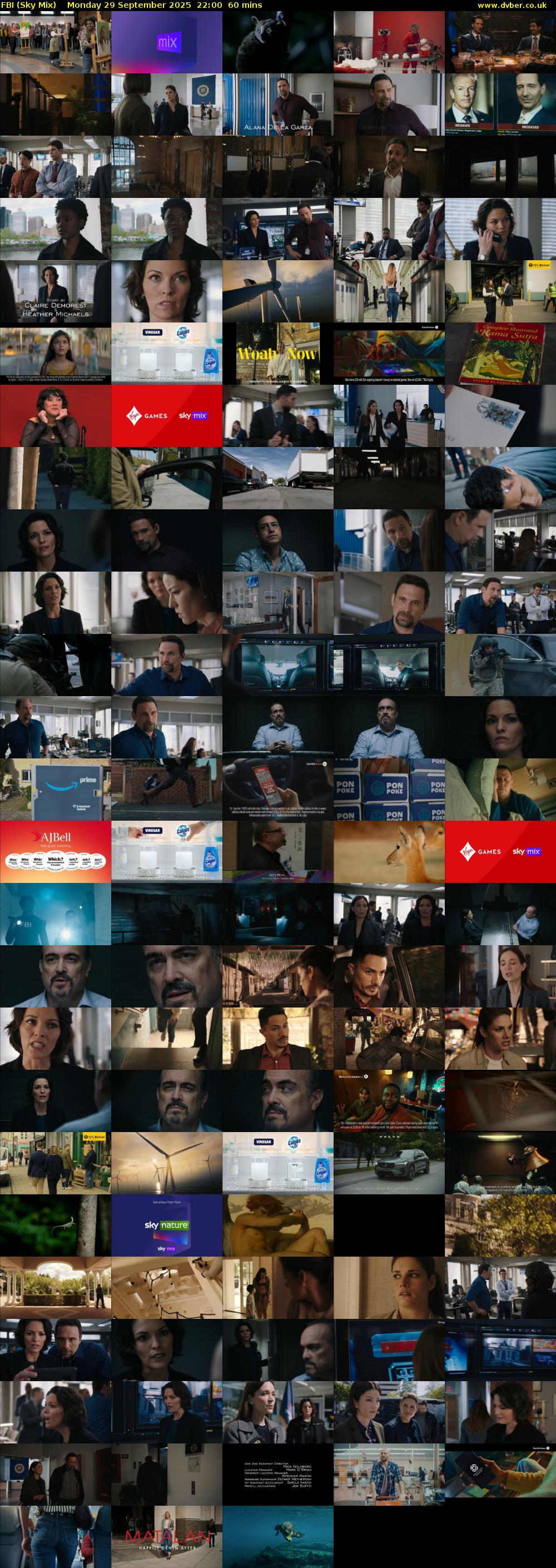 FBI (Sky Mix) Monday 29 September 2025 22:00 - 23:00