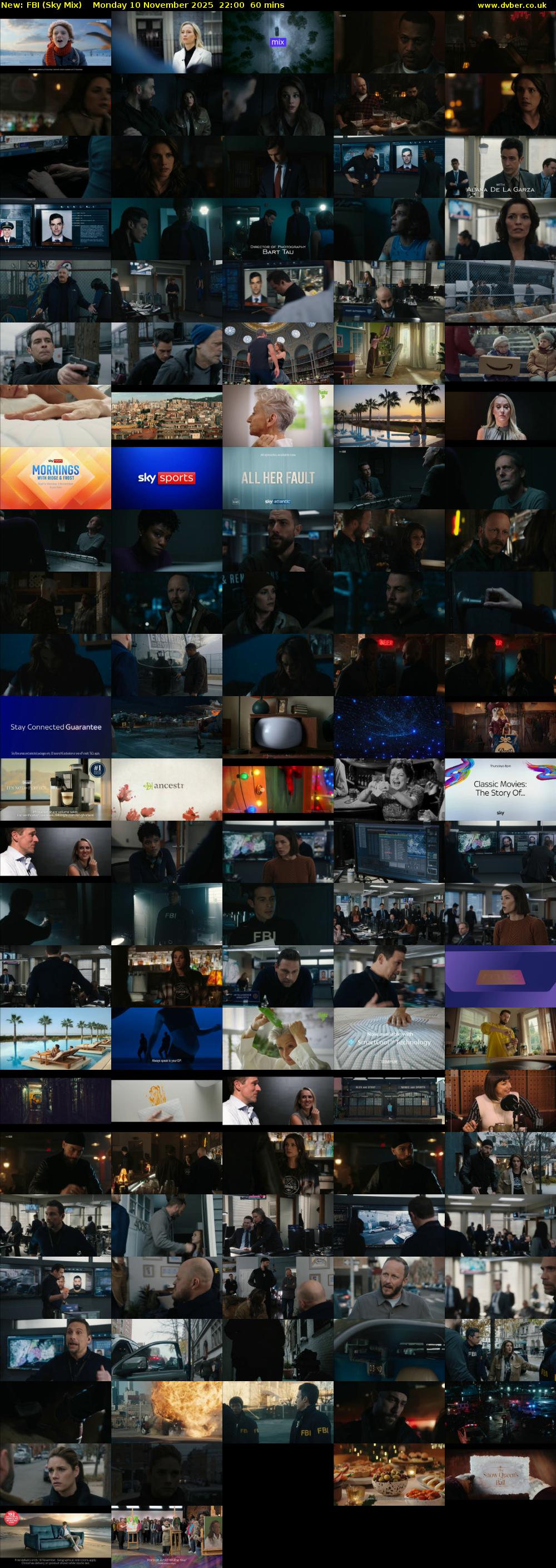 FBI (Sky Mix) Monday 10 November 2025 22:00 - 23:00