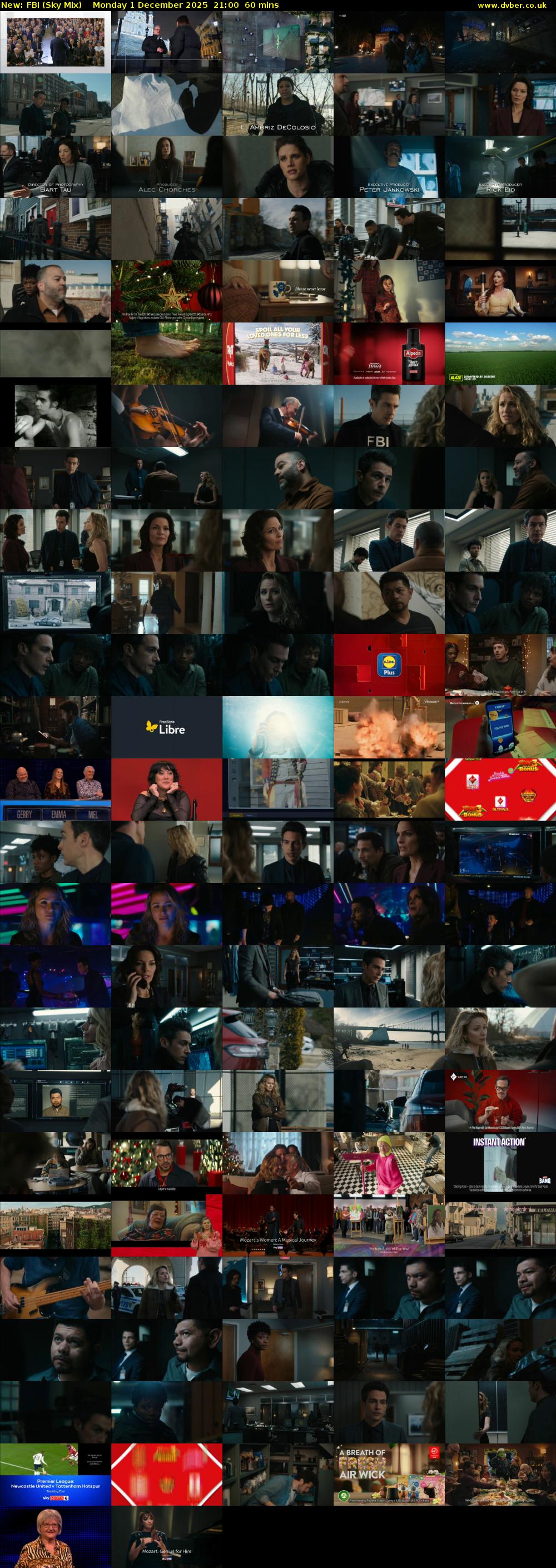 FBI (Sky Mix) Monday 1 December 2025 21:00 - 22:00