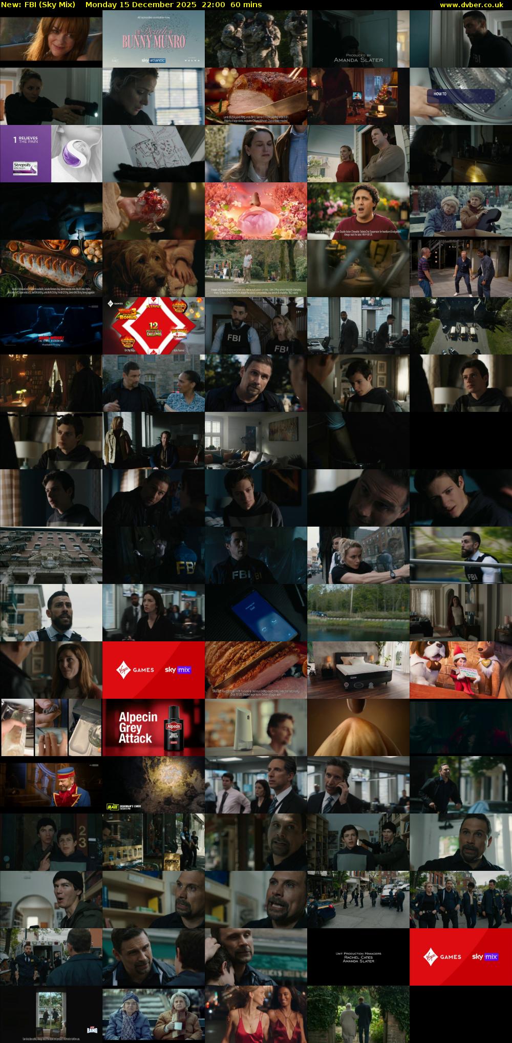 FBI (Sky Mix) Monday 15 December 2025 22:00 - 23:00