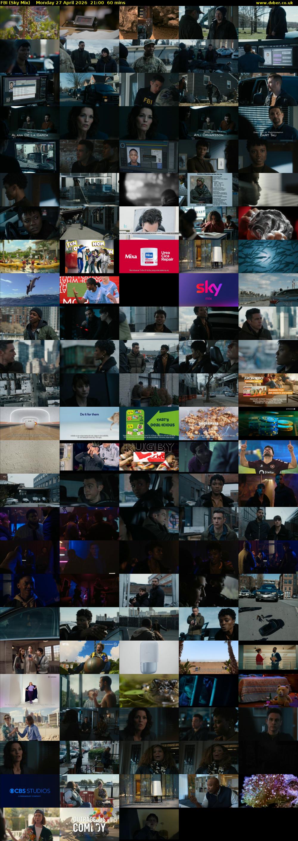 FBI (Sky Mix) Monday 27 April 2026 21:00 - 22:00