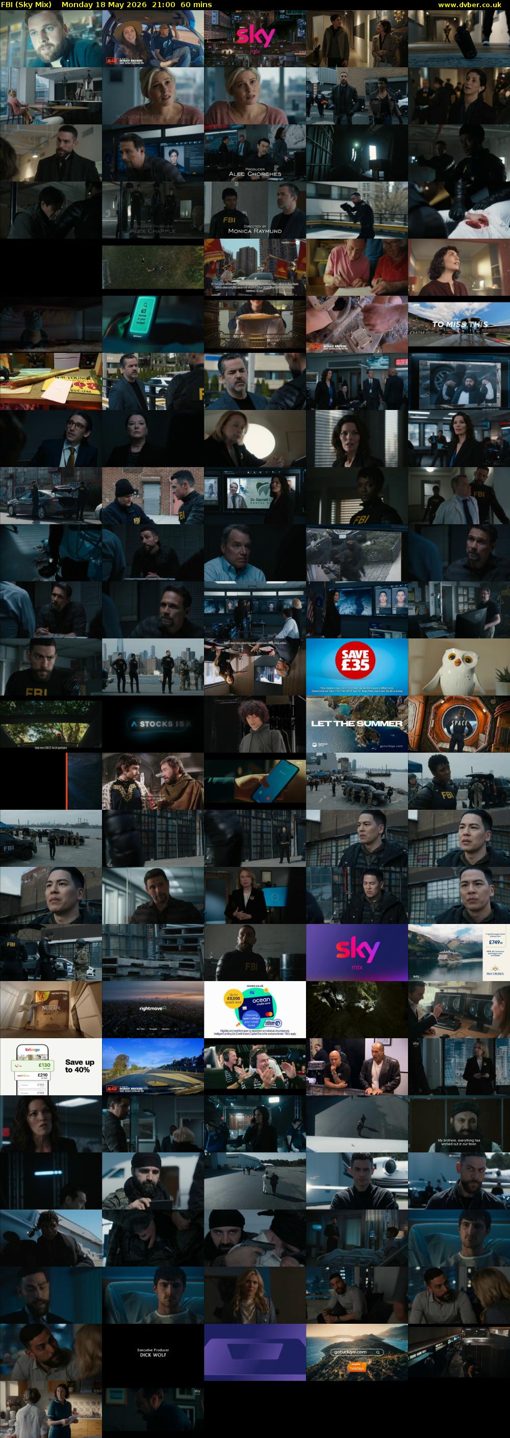 FBI (Sky Mix) Monday 18 May 2026 21:00 - 22:00