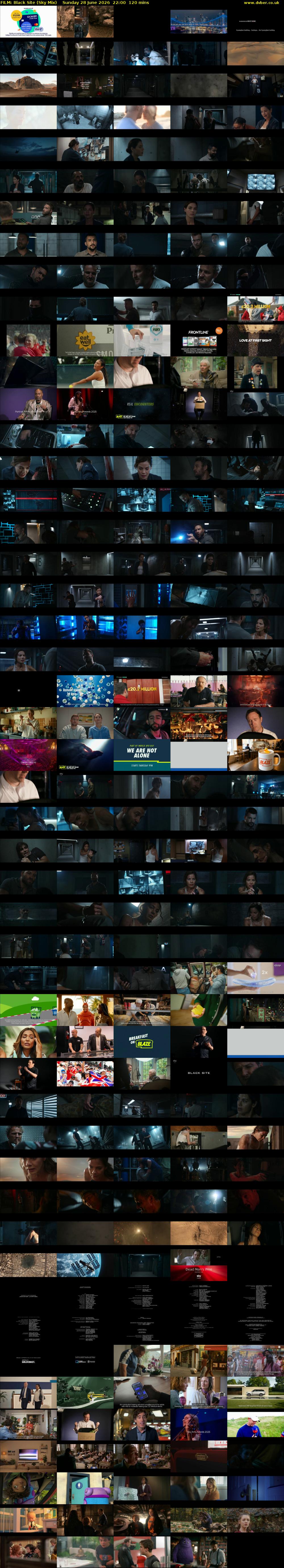 FILM: Black Site (Sky Mix) Sunday 28 June 2026 22:00 - 00:00