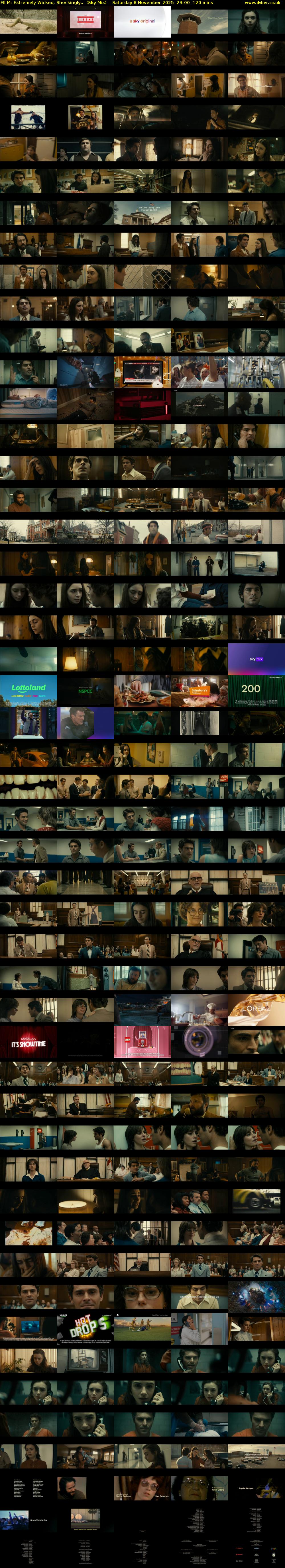 FILM: Extremely Wicked, Shockingly... (Sky Mix) Saturday 8 November 2025 23:00 - 01:00