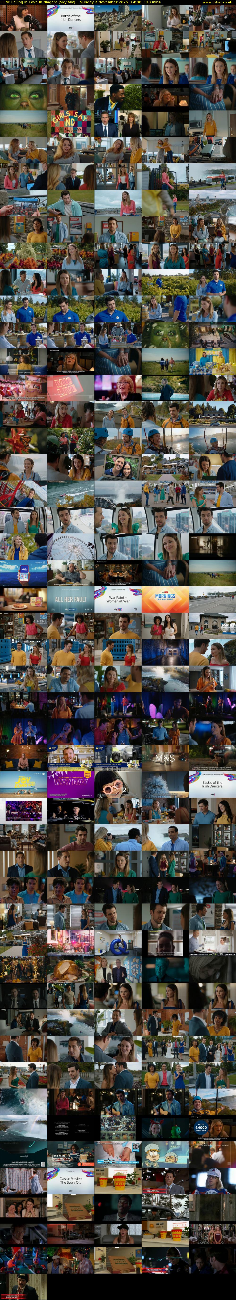 FILM: Falling In Love In Niagara (Sky Mix) Sunday 2 November 2025 14:00 - 16:00