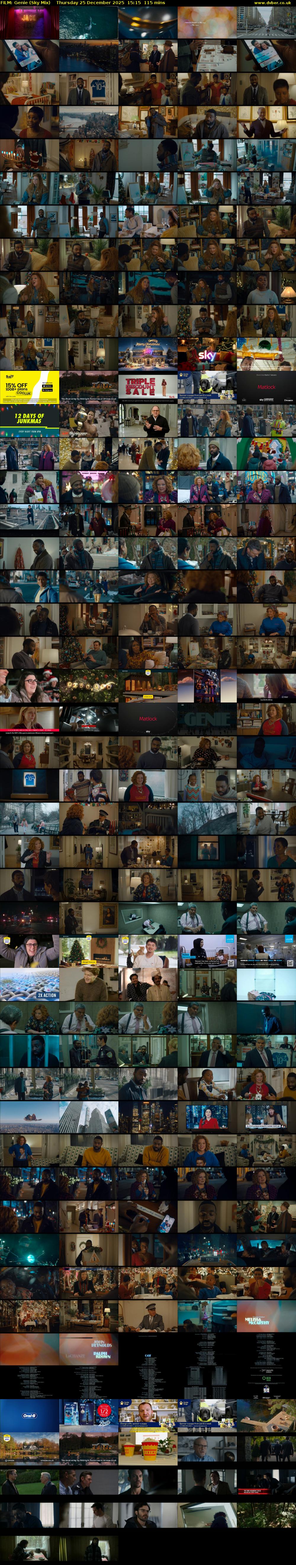 FILM: Genie (Sky Mix) Thursday 25 December 2025 15:15 - 17:10