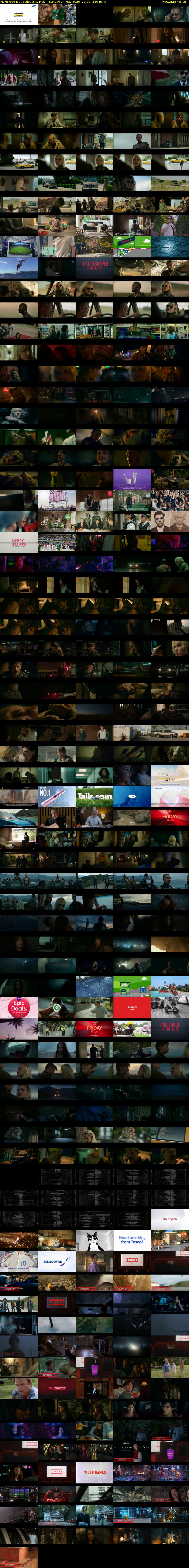 FILM: God Is A Bullet (Sky Mix) Sunday 24 May 2026 22:00 - 01:00