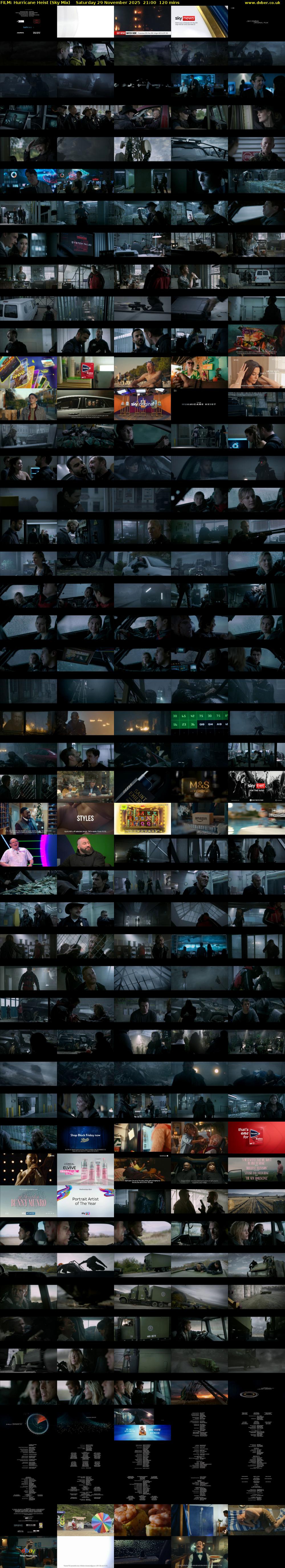 FILM: Hurricane Heist (Sky Mix) Saturday 29 November 2025 21:00 - 23:00