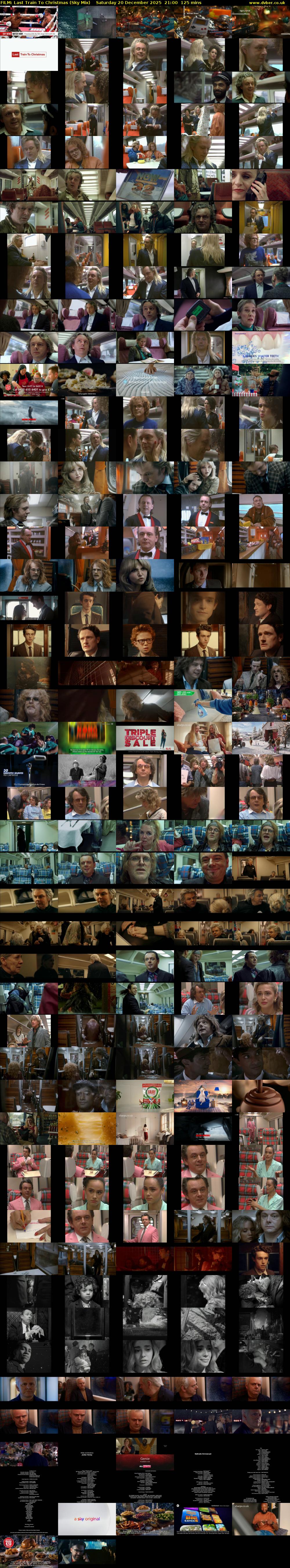 FILM: Last Train To Christmas (Sky Mix) Saturday 20 December 2025 21:00 - 23:05