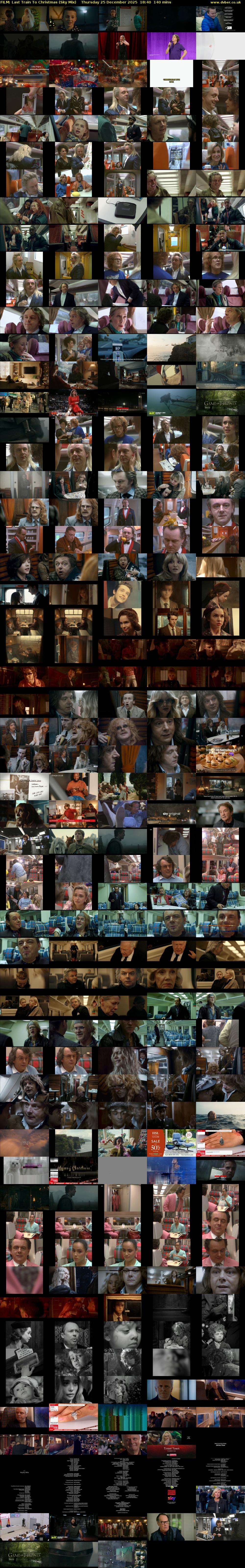 FILM: Last Train To Christmas (Sky Mix) Thursday 25 December 2025 18:40 - 21:00