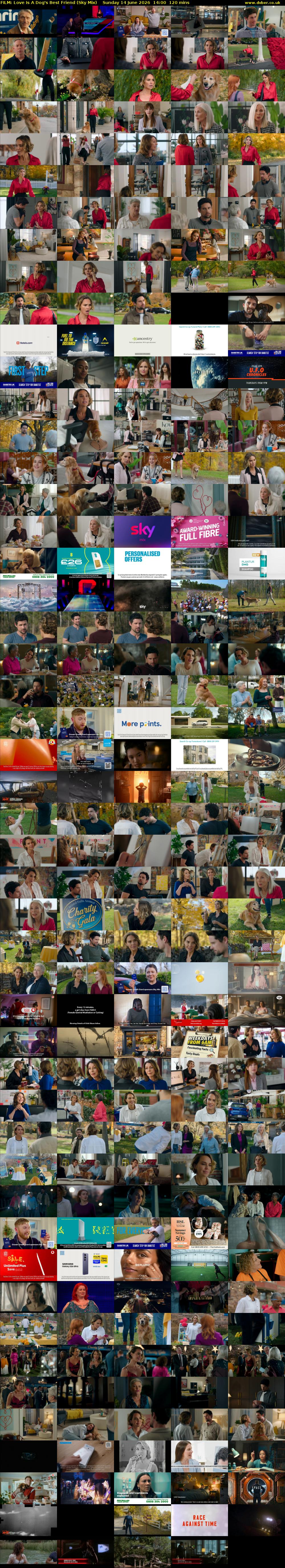 FILM: Love Is A Dog's Best Friend (Sky Mix) Sunday 14 June 2026 14:00 - 16:00
