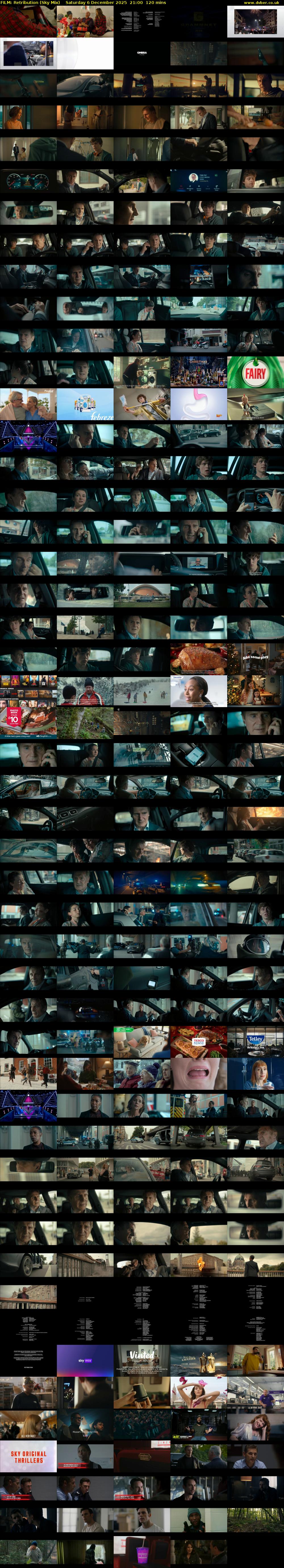 FILM: Retribution (Sky Mix) Saturday 6 December 2025 21:00 - 23:00