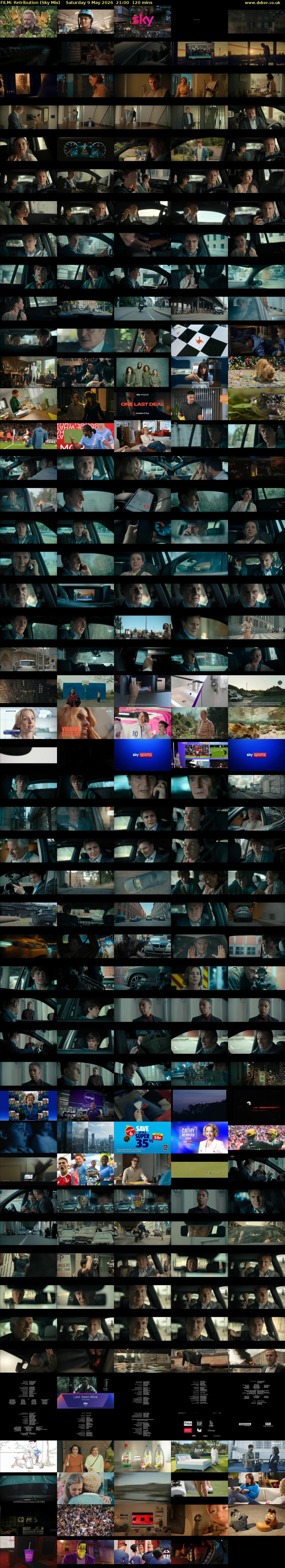 FILM: Retribution (Sky Mix) Saturday 9 May 2026 21:00 - 23:00