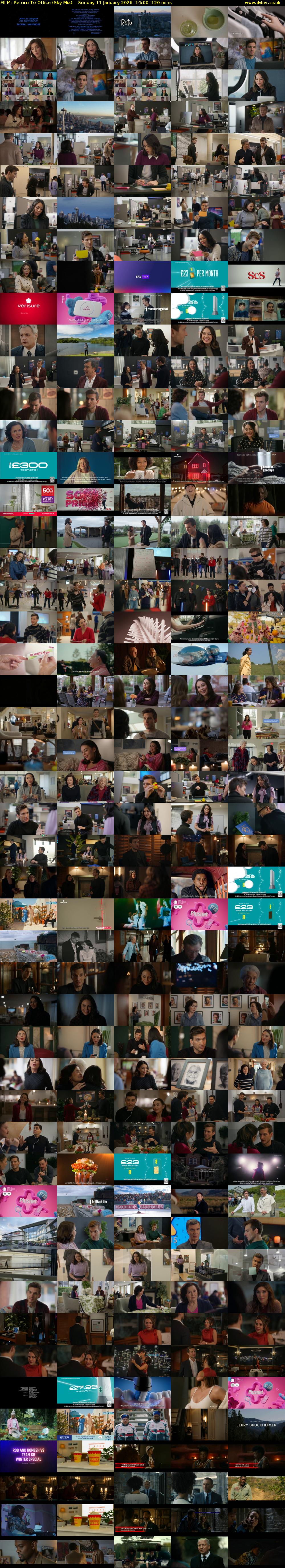 FILM: Return To Office (Sky Mix) Sunday 11 January 2026 14:00 - 16:00