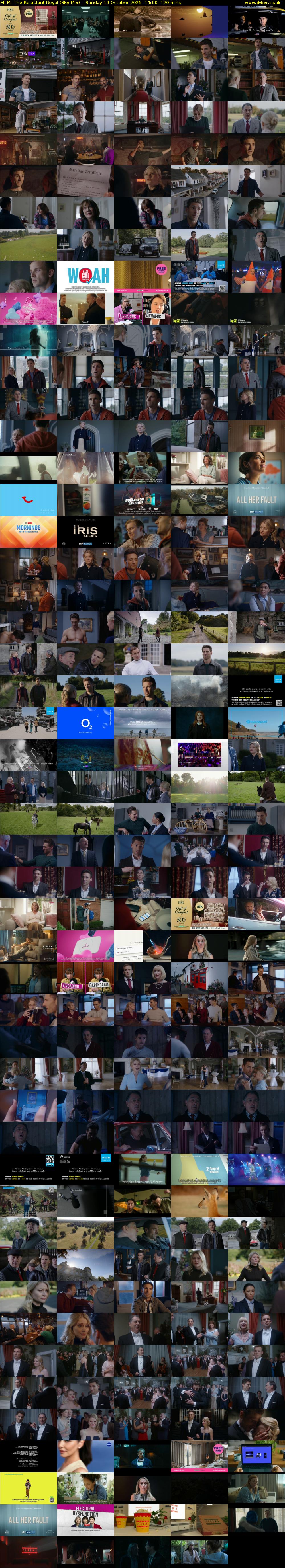 FILM: The Reluctant Royal (Sky Mix) Sunday 19 October 2025 14:00 - 16:00