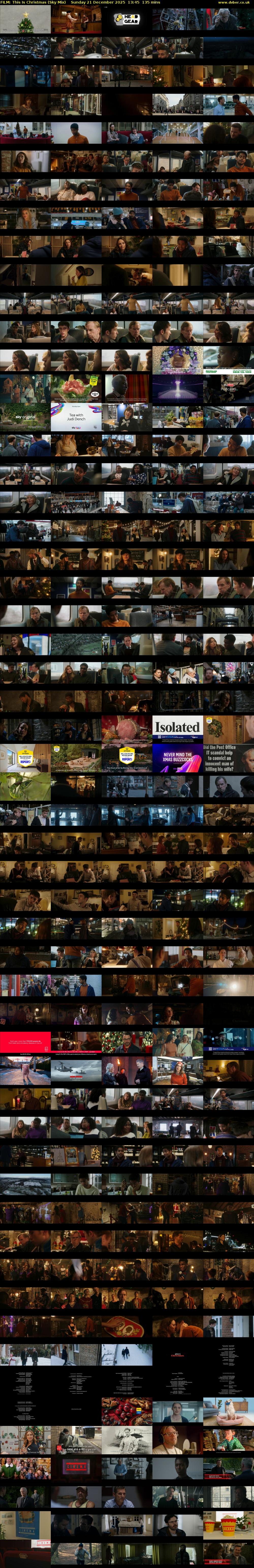 FILM: This Is Christmas (Sky Mix) Sunday 21 December 2025 13:45 - 16:00