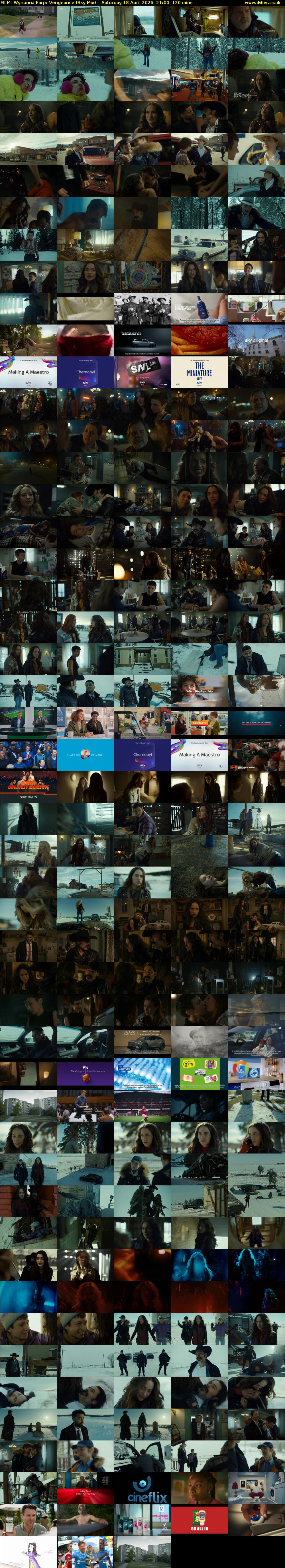 FILM: Wynonna Earp: Vengeance (Sky Mix) Saturday 18 April 2026 21:00 - 23:00