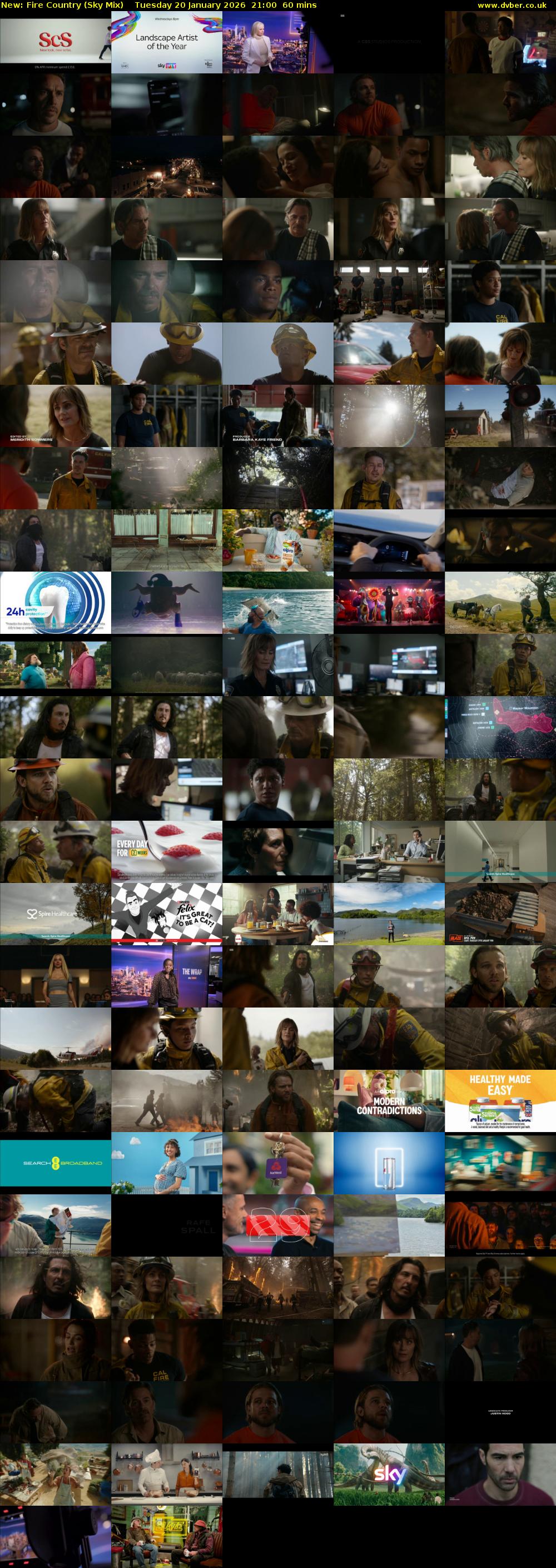 Fire Country (Sky Mix) Tuesday 20 January 2026 21:00 - 22:00