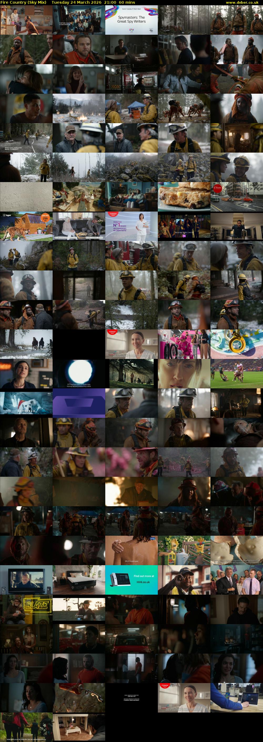 Fire Country (Sky Mix) Tuesday 24 March 2026 21:00 - 22:00