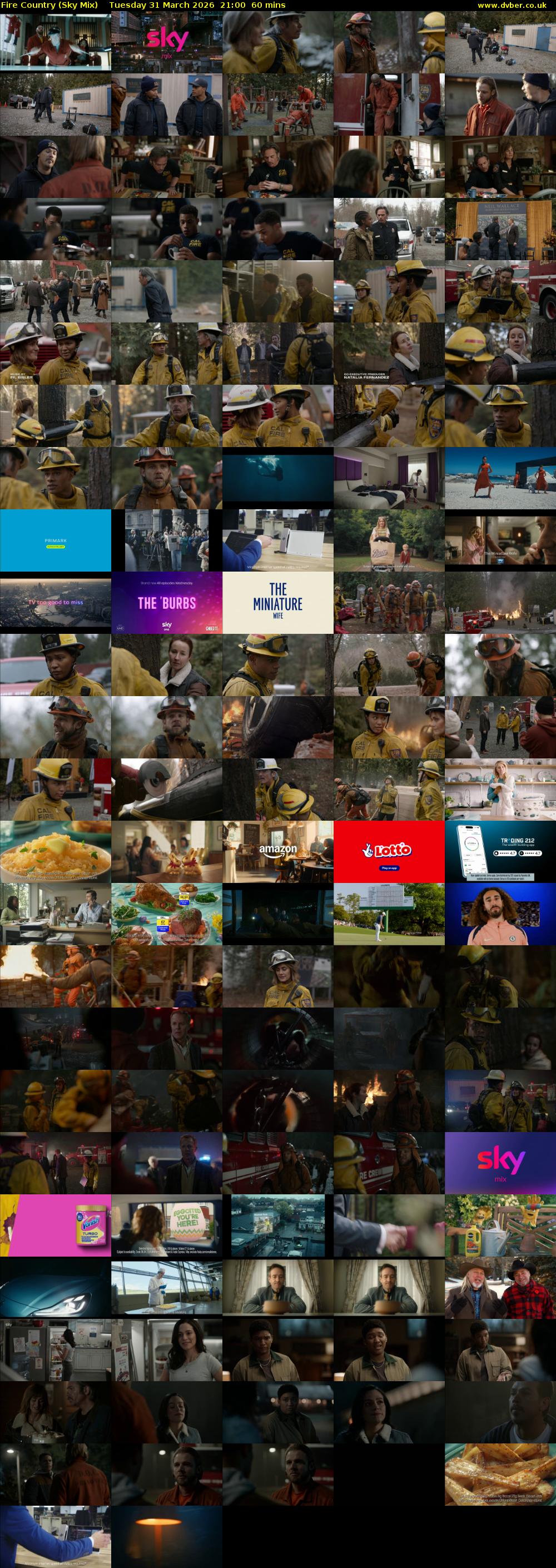 Fire Country (Sky Mix) Tuesday 31 March 2026 21:00 - 22:00