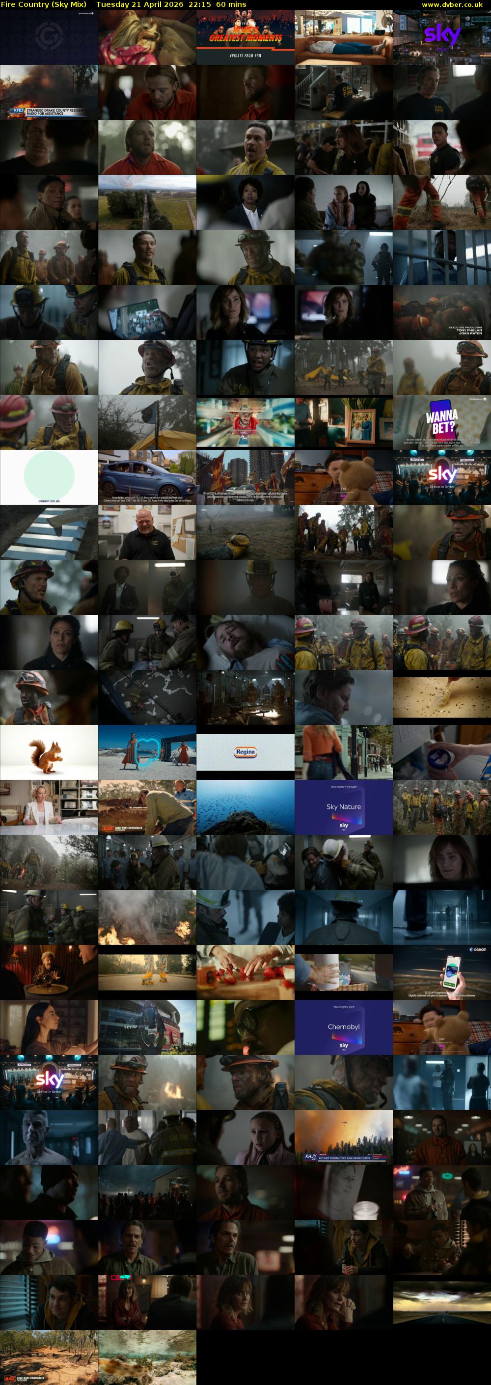 Fire Country (Sky Mix) Tuesday 21 April 2026 22:15 - 23:15