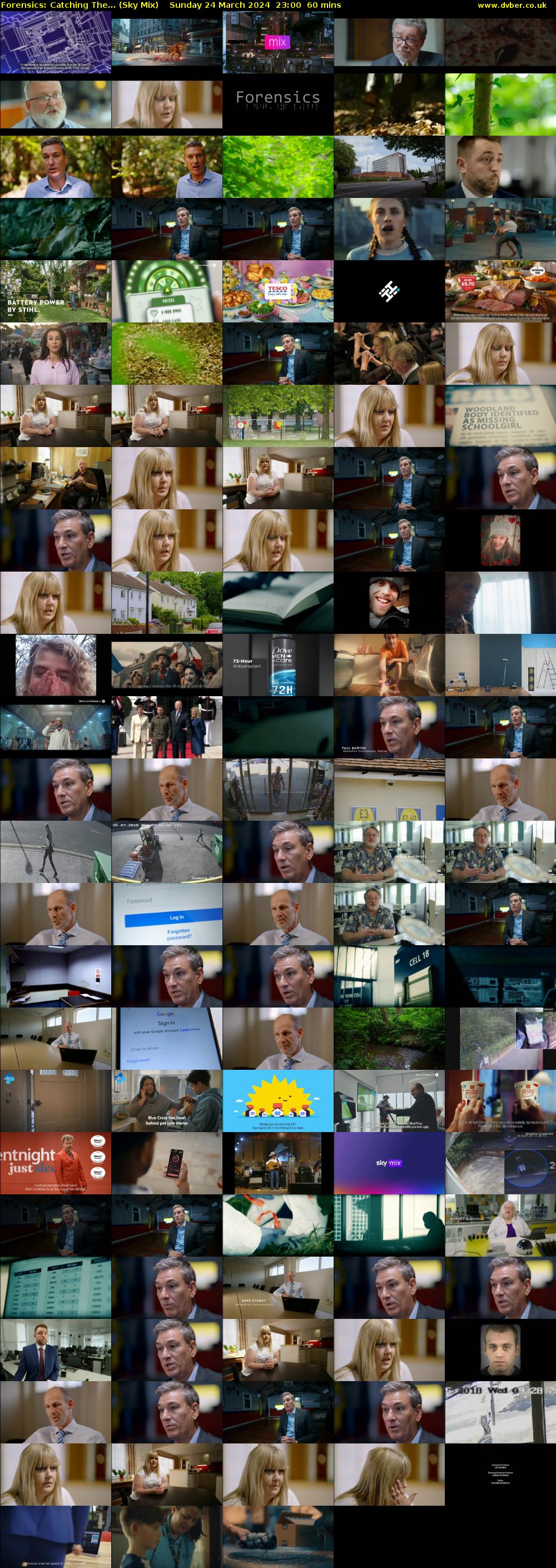Forensics: Catching The... (Sky Mix) Sunday 24 March 2024 23:00 - 00:00