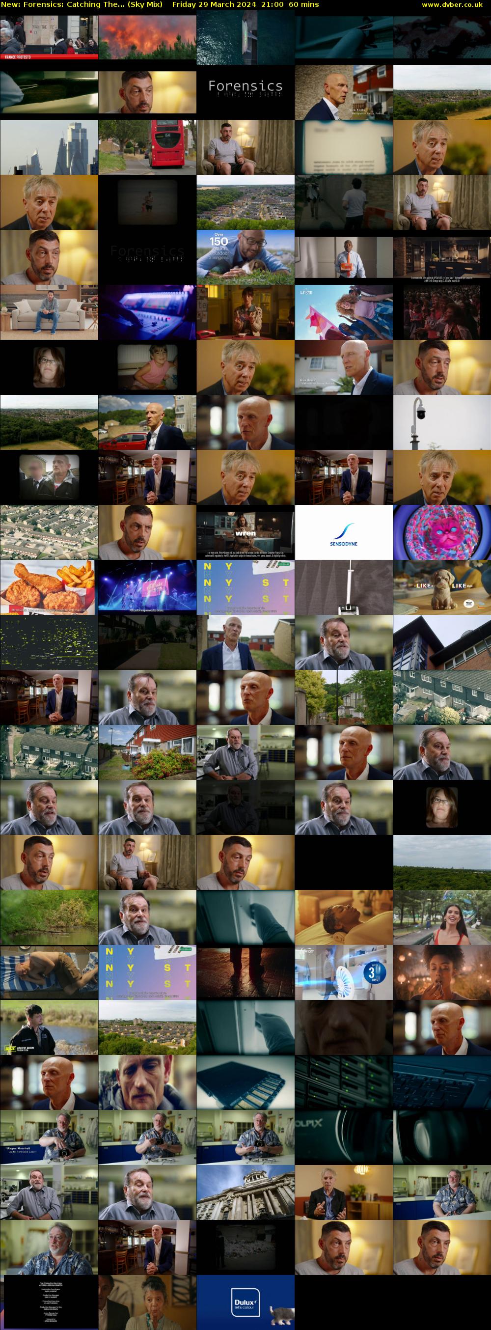 Forensics: Catching The... (Sky Mix) Friday 29 March 2024 21:00 - 22:00