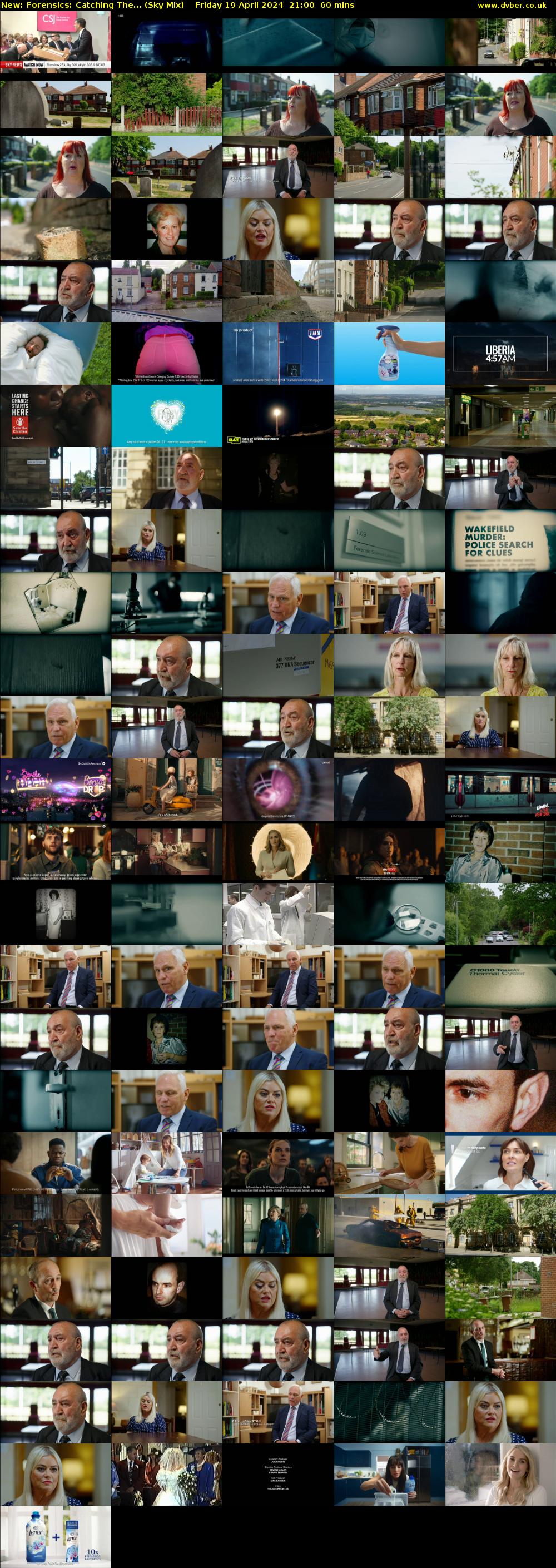 Forensics: Catching The... (Sky Mix) Friday 19 April 2024 21:00 - 22:00