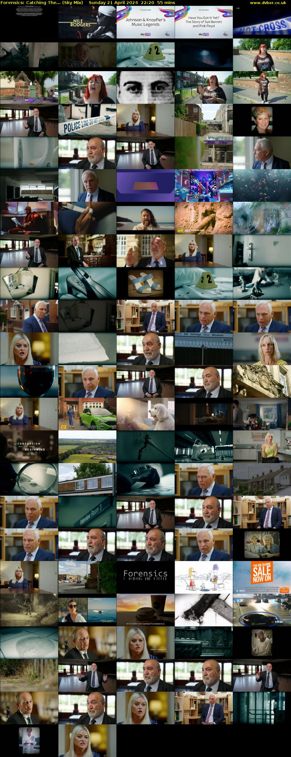 Forensics: Catching The... (Sky Mix) Sunday 21 April 2024 22:20 - 23:15