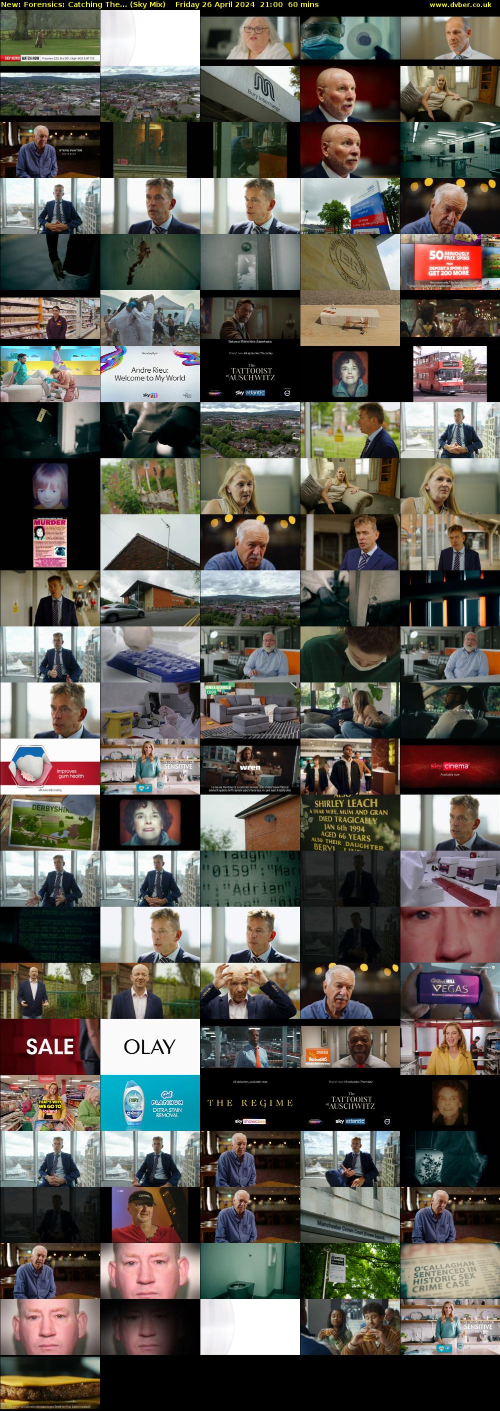 Forensics: Catching The... (Sky Mix) Friday 26 April 2024 21:00 - 22:00