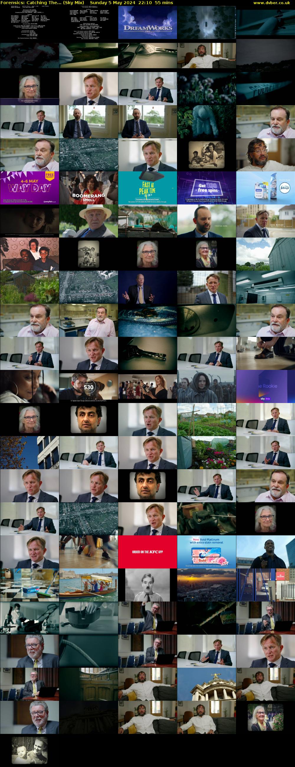 Forensics: Catching The... (Sky Mix) Sunday 5 May 2024 22:10 - 23:05