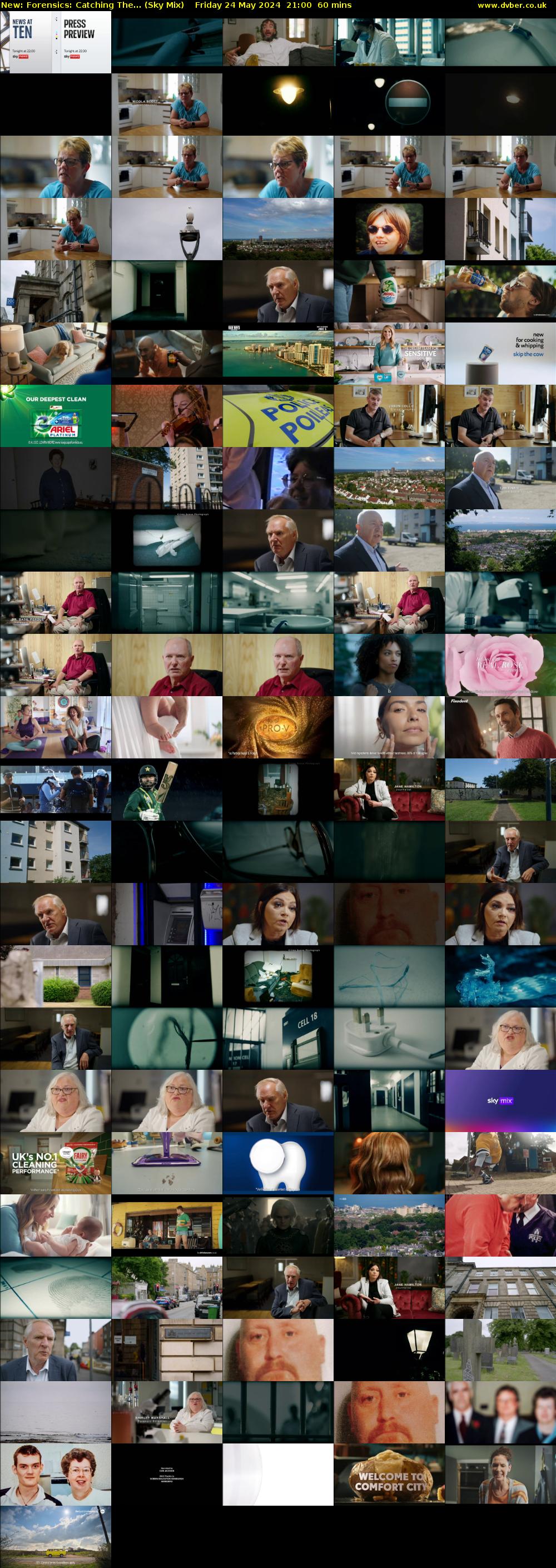 Forensics: Catching The... (Sky Mix) Friday 24 May 2024 21:00 - 22:00