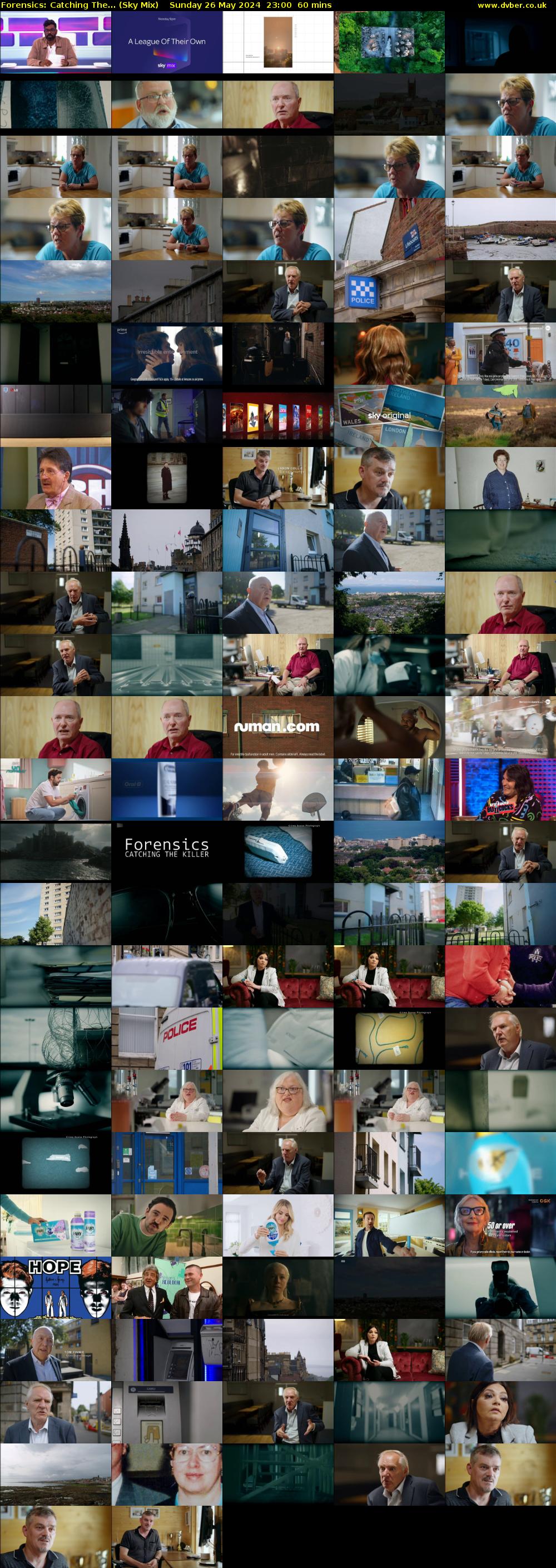 Forensics: Catching The... (Sky Mix) Sunday 26 May 2024 23:00 - 00:00