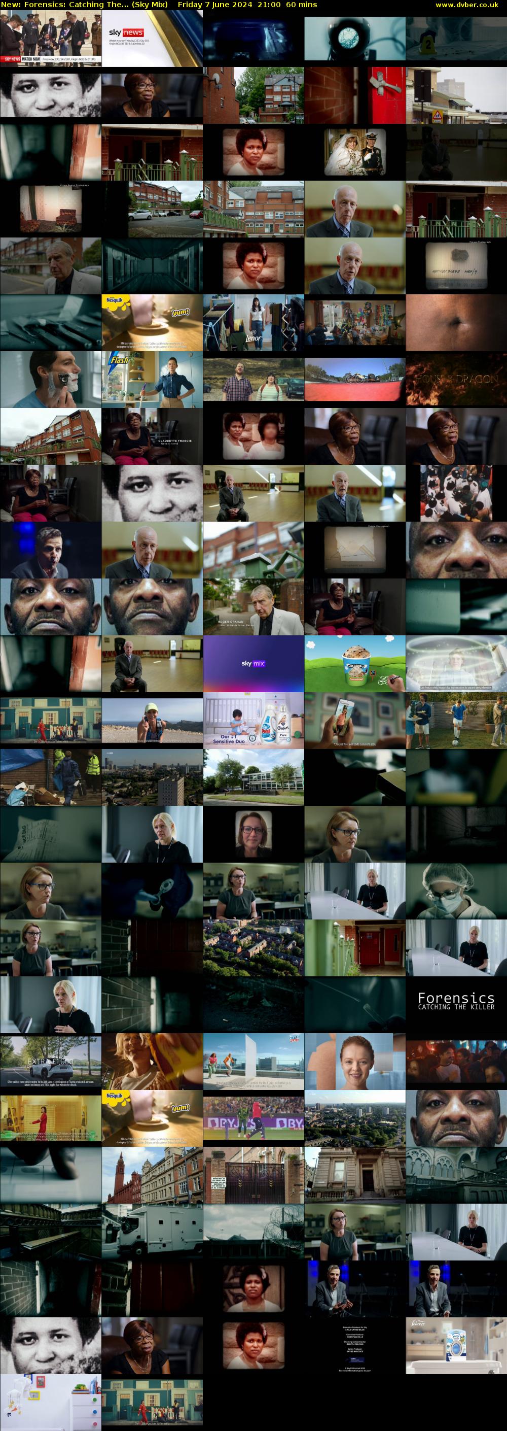 Forensics: Catching The... (Sky Mix) Friday 7 June 2024 21:00 - 22:00