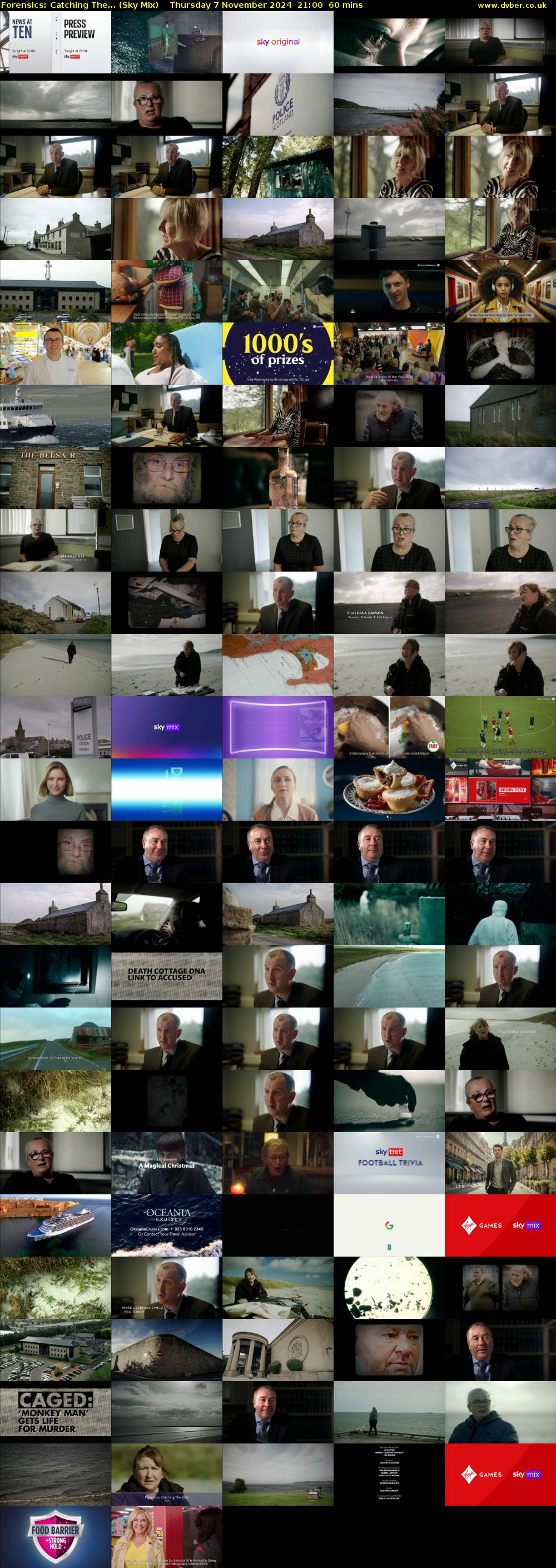 Forensics: Catching The... (Sky Mix) Thursday 7 November 2024 21:00 - 22:00