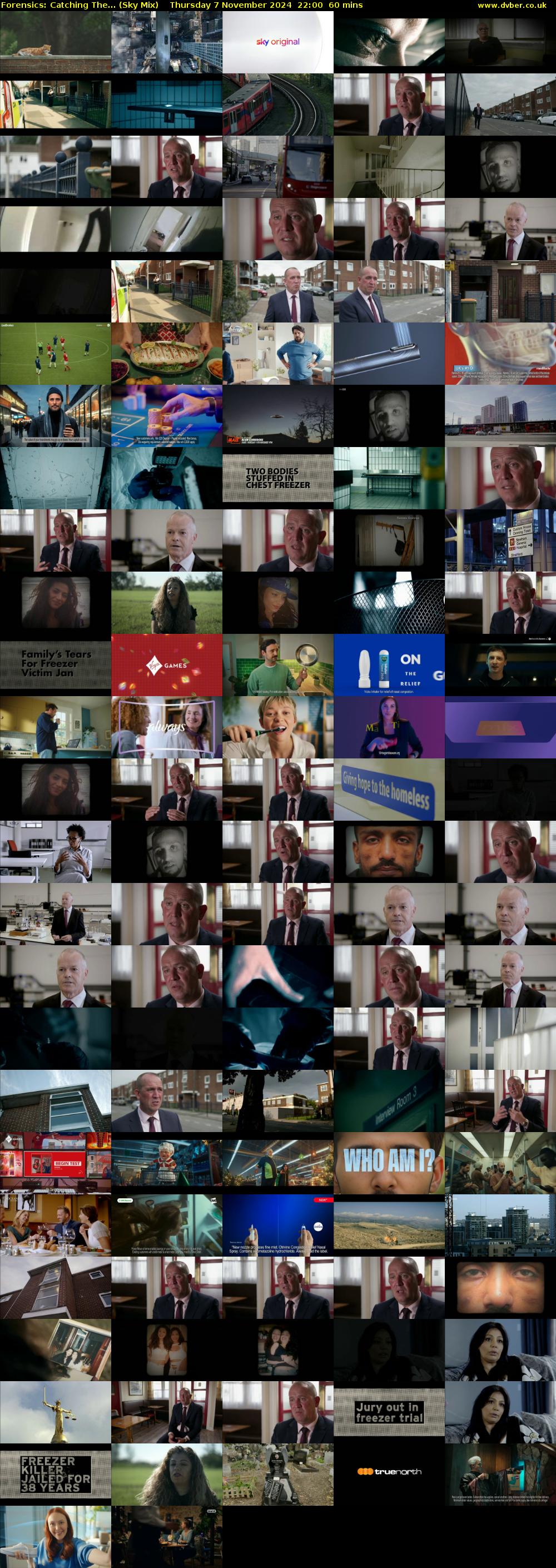Forensics: Catching The... (Sky Mix) Thursday 7 November 2024 22:00 - 23:00