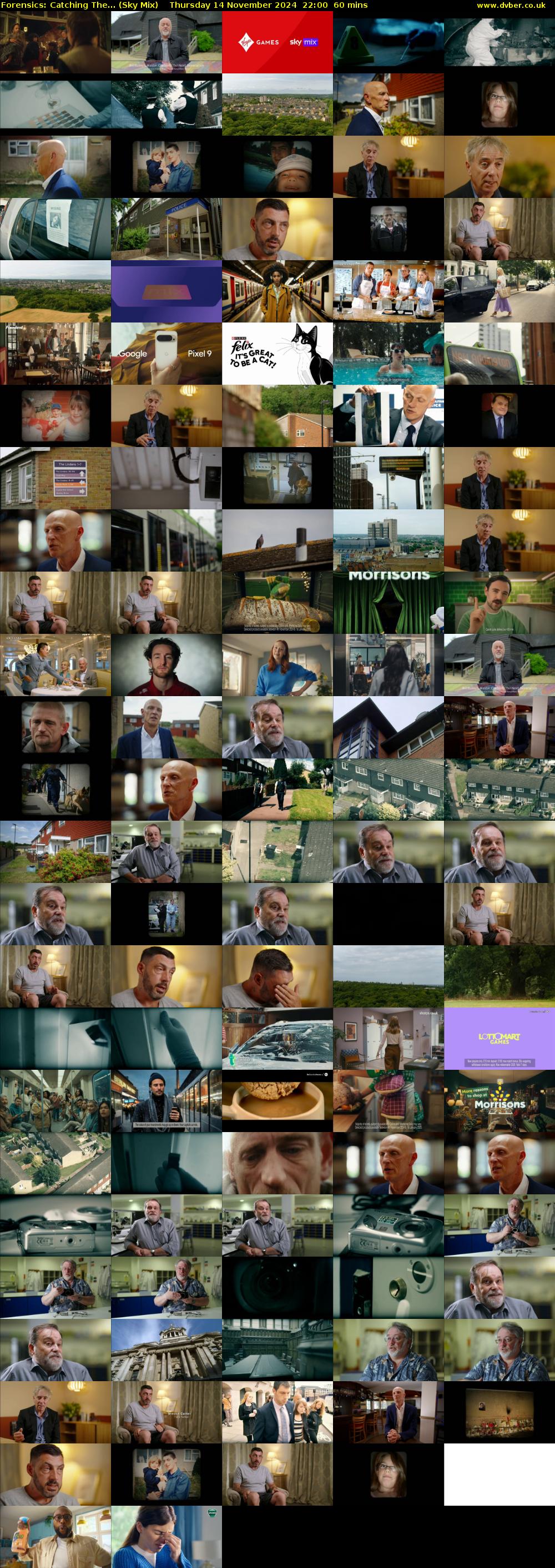 Forensics: Catching The... (Sky Mix) Thursday 14 November 2024 22:00 - 23:00