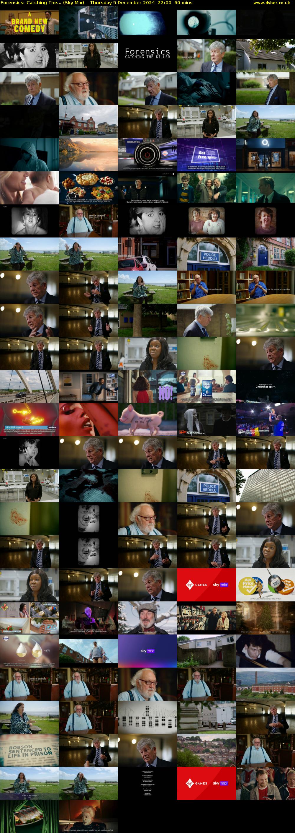 Forensics: Catching The... (Sky Mix) Thursday 5 December 2024 22:00 - 23:00