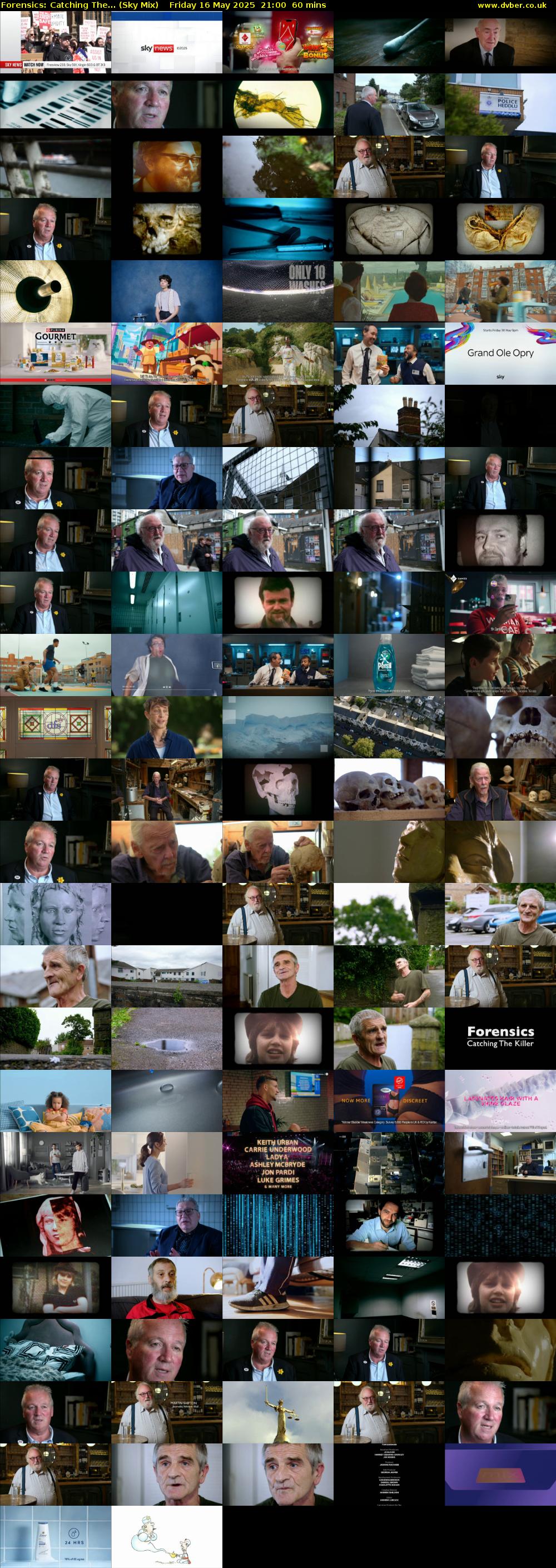Forensics: Catching The... (Sky Mix) Friday 16 May 2025 21:00 - 22:00