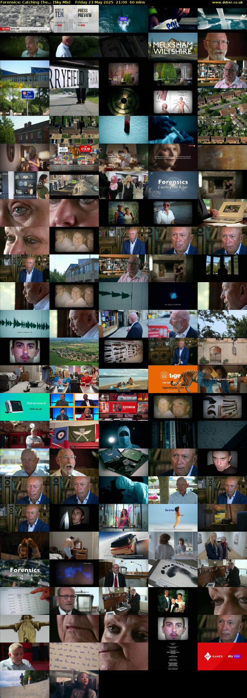 Forensics: Catching The... (Sky Mix) Friday 23 May 2025 21:00 - 22:00