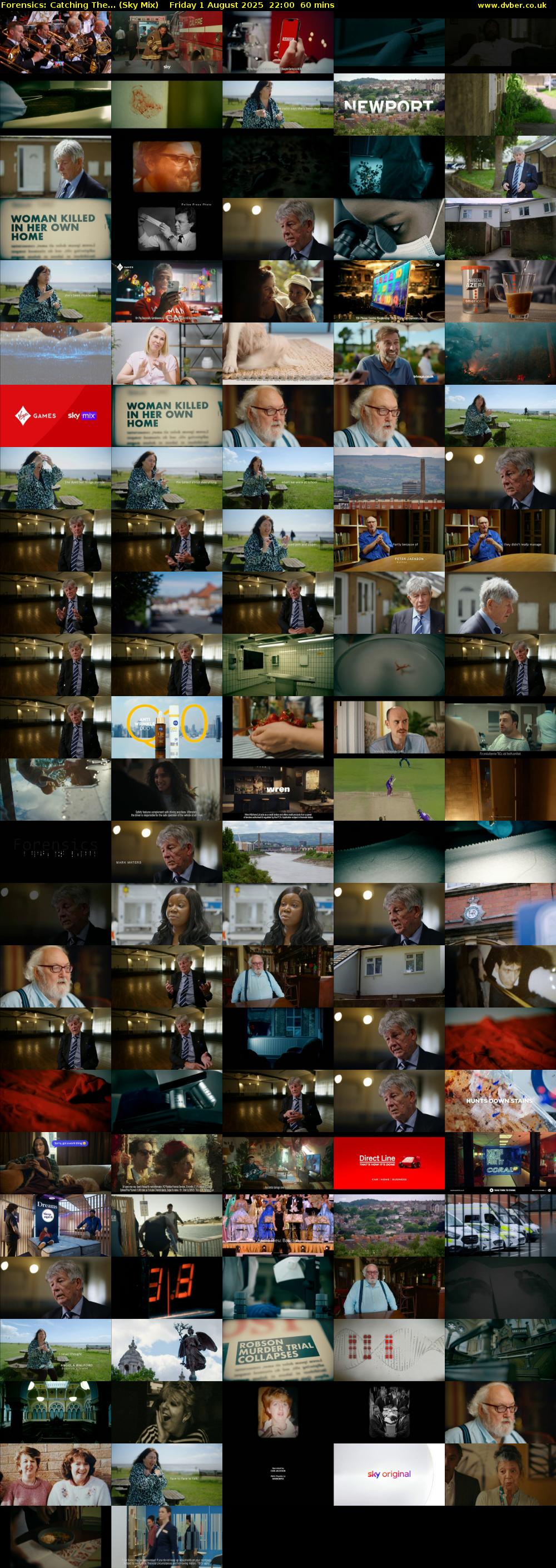 Forensics: Catching The... (Sky Mix) Friday 1 August 2025 22:00 - 23:00