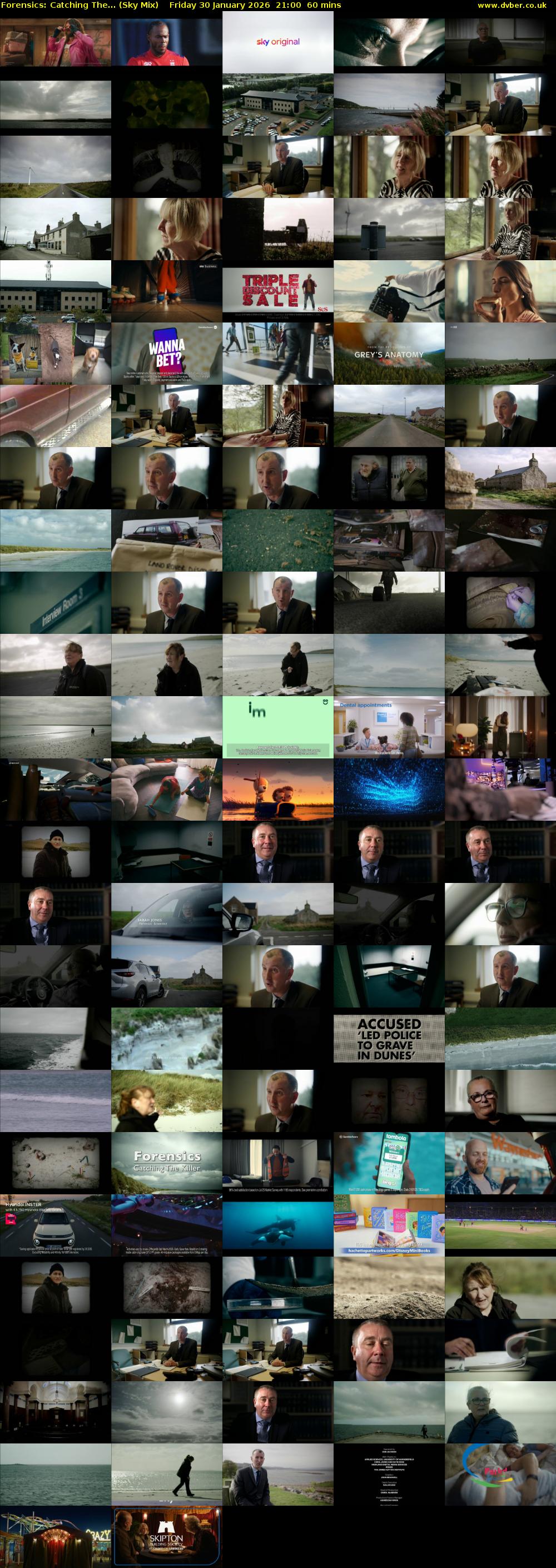 Forensics: Catching The... (Sky Mix) Friday 30 January 2026 21:00 - 22:00