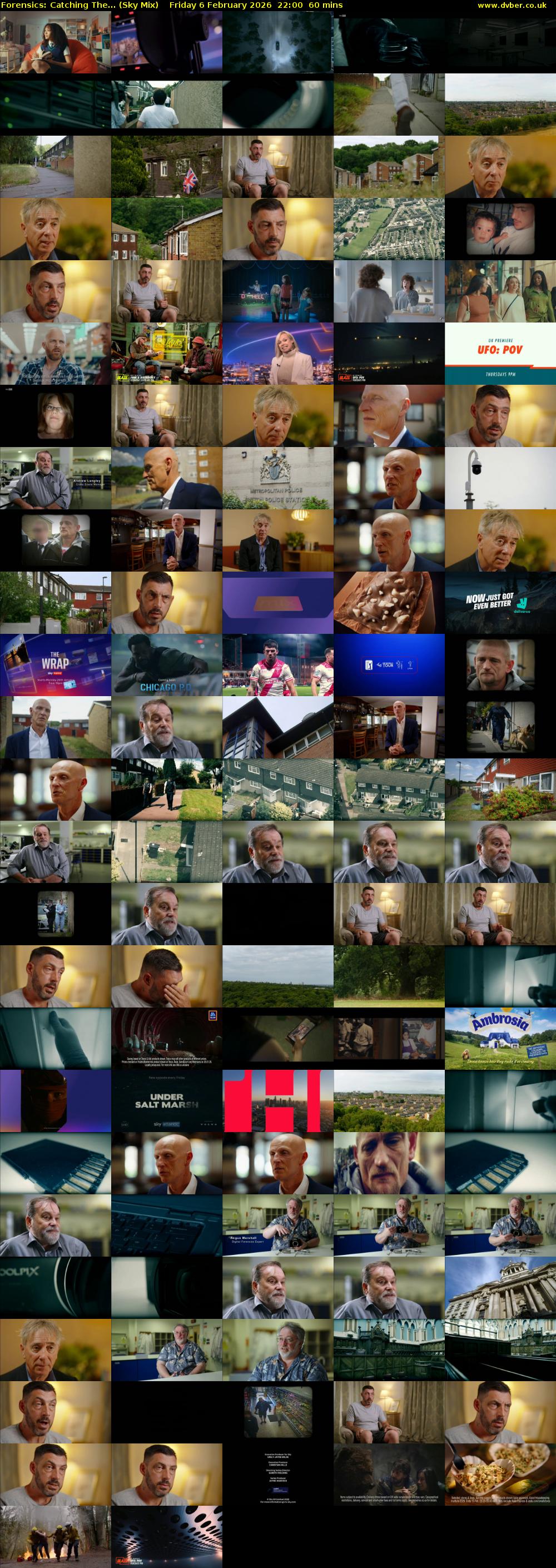 Forensics: Catching The... (Sky Mix) Friday 6 February 2026 22:00 - 23:00