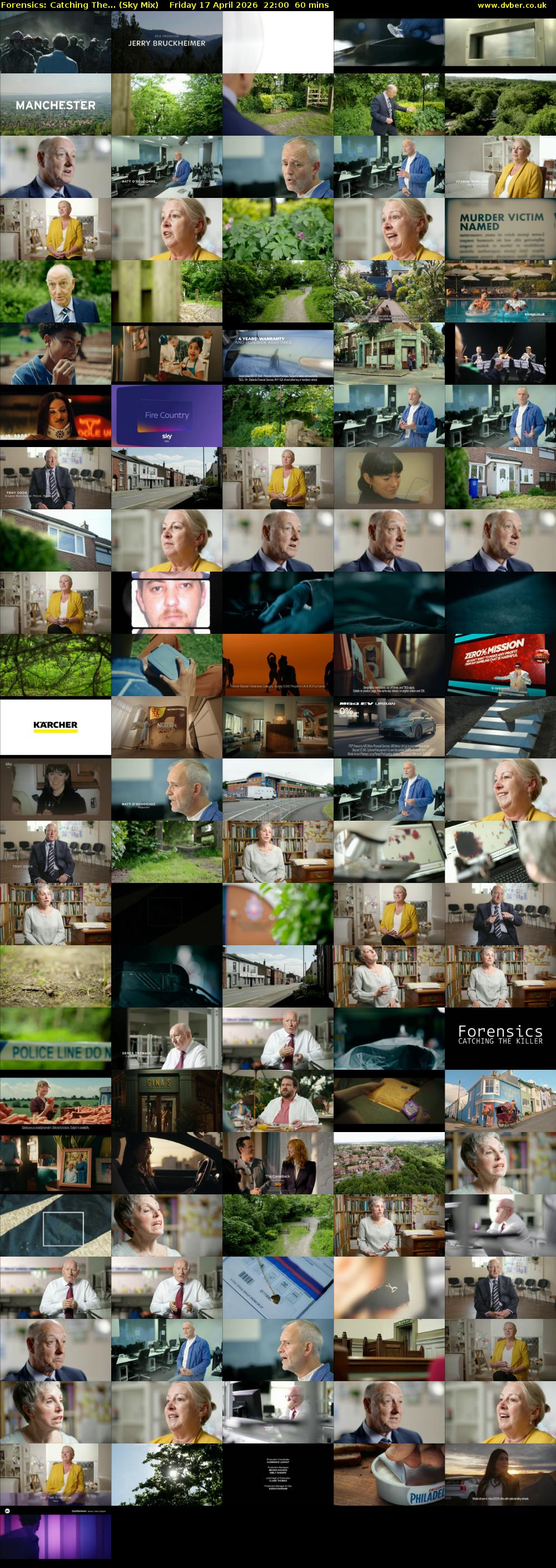 Forensics: Catching The... (Sky Mix) Friday 17 April 2026 22:00 - 23:00