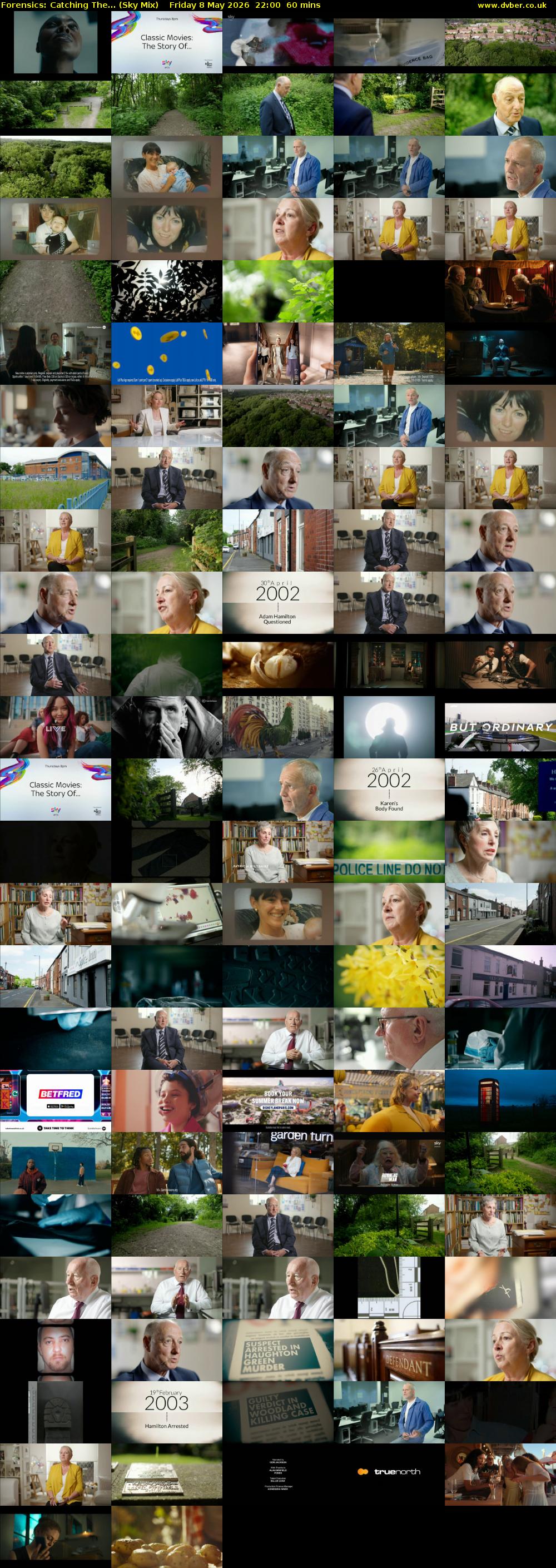 Forensics: Catching The... (Sky Mix) Friday 8 May 2026 22:00 - 23:00