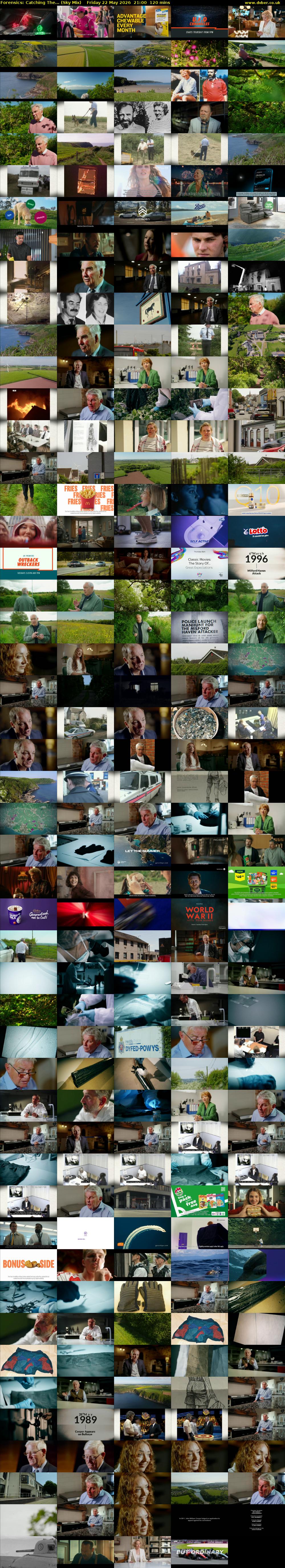 Forensics: Catching The... (Sky Mix) Friday 22 May 2026 21:00 - 23:00