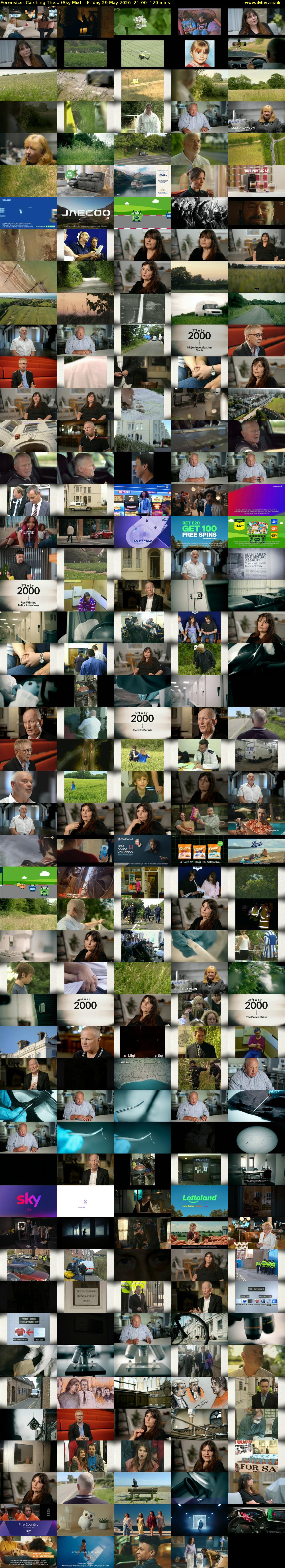 Forensics: Catching The... (Sky Mix) Friday 29 May 2026 21:00 - 23:00