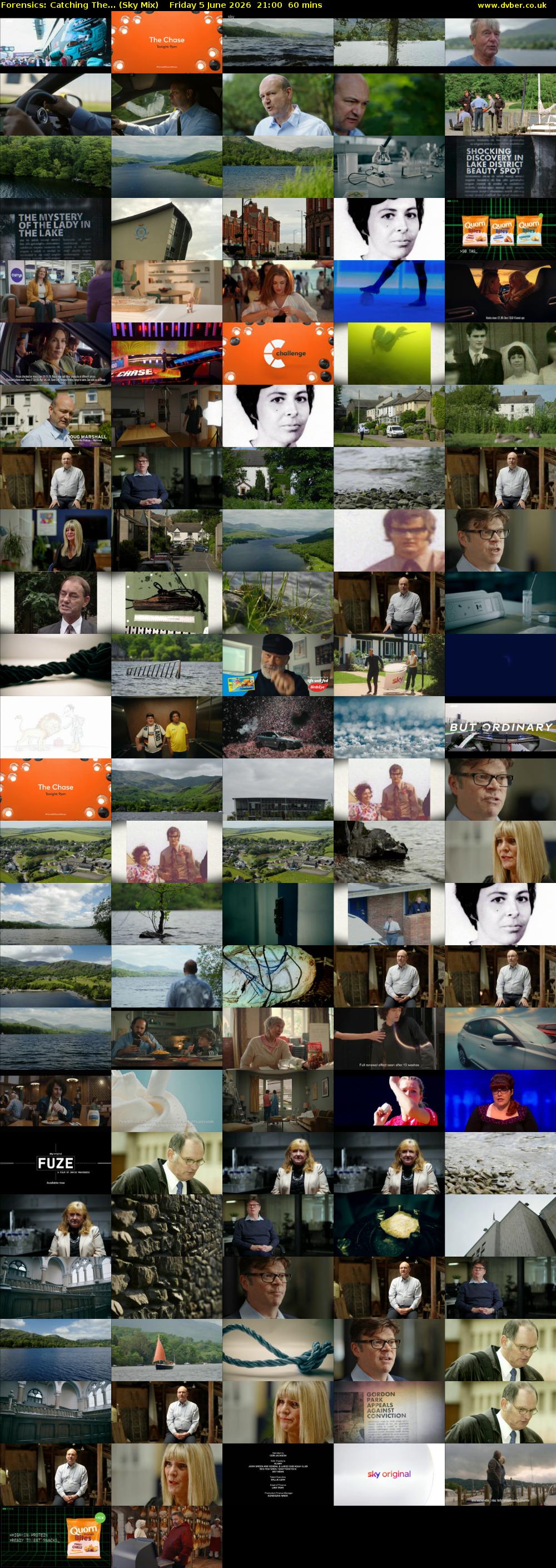 Forensics: Catching The... (Sky Mix) Friday 5 June 2026 21:00 - 22:00