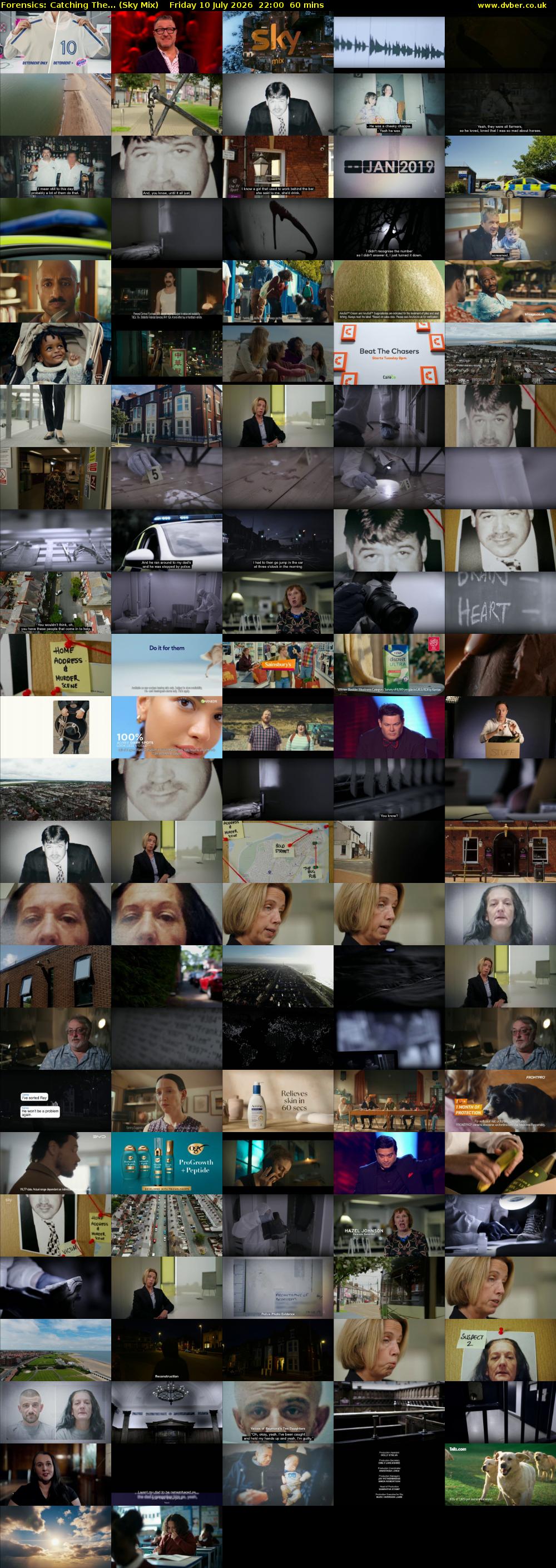 Forensics: Catching The... (Sky Mix) Friday 10 July 2026 22:00 - 23:00